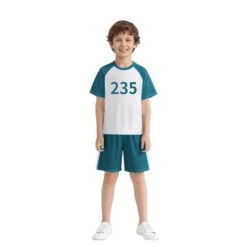 Kids Blue Players Summer Costume Game Short Sleeve Shirt And Shorts Suit -Children Toys Sale 07824B132C5C65503834769F1B410A86