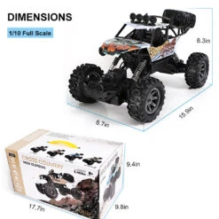 1/10 4WD RC Truck 2.4G Remote Control Car Off-Road RC Trucks For Kids And Adults -Children Toys Sale 1 10 Remote Control Car 3