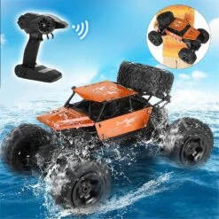 Big Amphibious RC Truck 1/8 Scale Waterproof Remote Control Car 4WD Off-road Truck IP66 Water Monster Vehicle 14 Big Amphibious RC Truck 1/8 Scale Waterproof Remote Control Car 4WD Off-road Truck IP66 Water Monster Vehicle -Children Toys Sale 1 8 Amphibious RC Car Waterproof Remote Control Truck 2