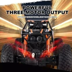 1/8 Super RC Rock Crawler 4WD Off-road Remote Control Monster Truck 2.4G Remote Climbing Car -Children Toys Sale 1 8 Super RC Rock Crawler Monster Truck 8