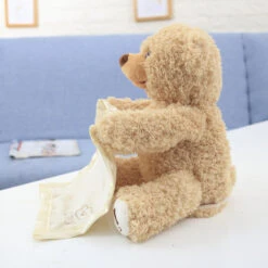 Adorable Peek-A-Boo Teddy Bear Animated Stuffed Animal Toys For Toddler -Children Toys Sale 10620921793 1119184882
