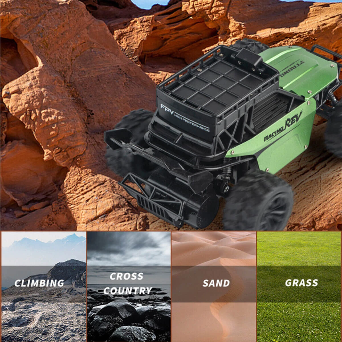 RC Car 1080P Camera Remote Control Car 2.4G WIFI Video Dialogue Off-road Climbing Truck 9 RC Car 1080P Camera Remote Control Car 2.4G WIFI Video Dialogue Off-road Climbing Truck - Image 9