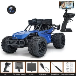 RC Car 1080P Camera Remote Control Car 2.4G WIFI Video Dialogue Off-road Climbing Truck 12 RC Car 1080P Camera Remote Control Car 2.4G WIFI Video Dialogue Off-road Climbing Truck -Children Toys Sale 1080P Camera Remote Control Car 10