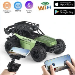 RC Car 1080P Camera Remote Control Car 2.4G WIFI Video Dialogue Off-road Climbing Truck 18 RC Car 1080P Camera Remote Control Car 2.4G WIFI Video Dialogue Off-road Climbing Truck -Children Toys Sale 1080P Camera Remote Control Car 11