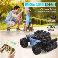 RC Car 1080P Camera Remote Control Car 2.4G WIFI Video Dialogue Off-road Climbing Truck 20 RC Car 1080P Camera Remote Control Car 2.4G WIFI Video Dialogue Off-road Climbing Truck -Children Toys Sale 1080P Camera Remote Control Car 6