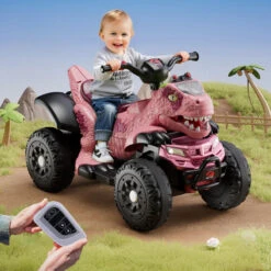Dinosaur Toddler Electric Cars 6V Battery Powered ATV Ride-on Toys With Remote Control 18 Dinosaur Toddler Electric Cars 6V Battery Powered ATV Ride-on Toys With Remote Control -Children Toys Sale 12V Dinosaur Kids Ride on Car 4