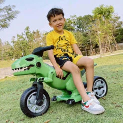 12V Kids Electric Motorcycle 3 Wheels Dinosaur Car Dual Drive Ride On Car For Boys & Girls -Children Toys Sale 12V Kids Electric Dinosaur Motorcycle 21 873aeb7f ee23 4731 abc8 317e189a5d7b