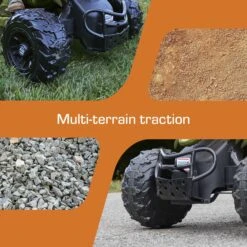 12V Kids Ride On Dinosaur Car Parent-controlled Electric Ride-on ATV Green Dino Toy -Children Toys Sale 12V Kids Ride on Dinosaur ATV 1