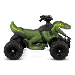 12V Kids Ride On Dinosaur Car Parent-controlled Electric Ride-on ATV Green Dino Toy -Children Toys Sale 12V Kids Ride on Dinosaur ATV 2