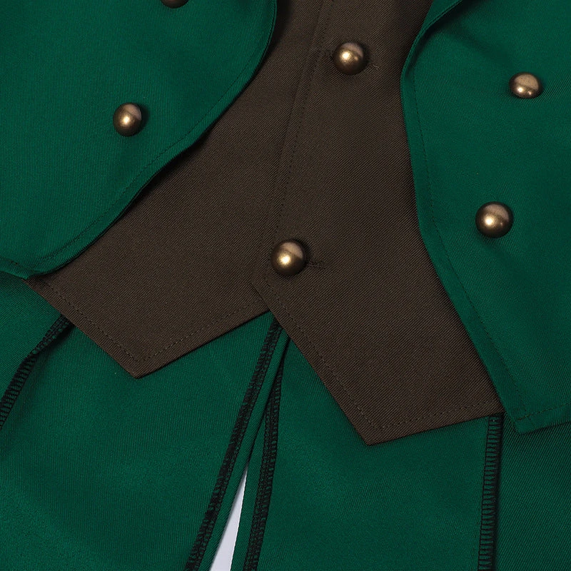 Mens St Patricks Day Outfit Saint Paddys Leprechaun Costume For Parade 7 Mens St Patricks Day Outfit Saint Paddys Leprechaun Costume For Parade - Image 7