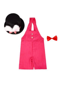 Girls Easter Bunny Costume Cute Rabbit Overalls With Bunny Ear Hat Outfit For Party -Children Toys Sale 1740910412373bcd 1740212571797