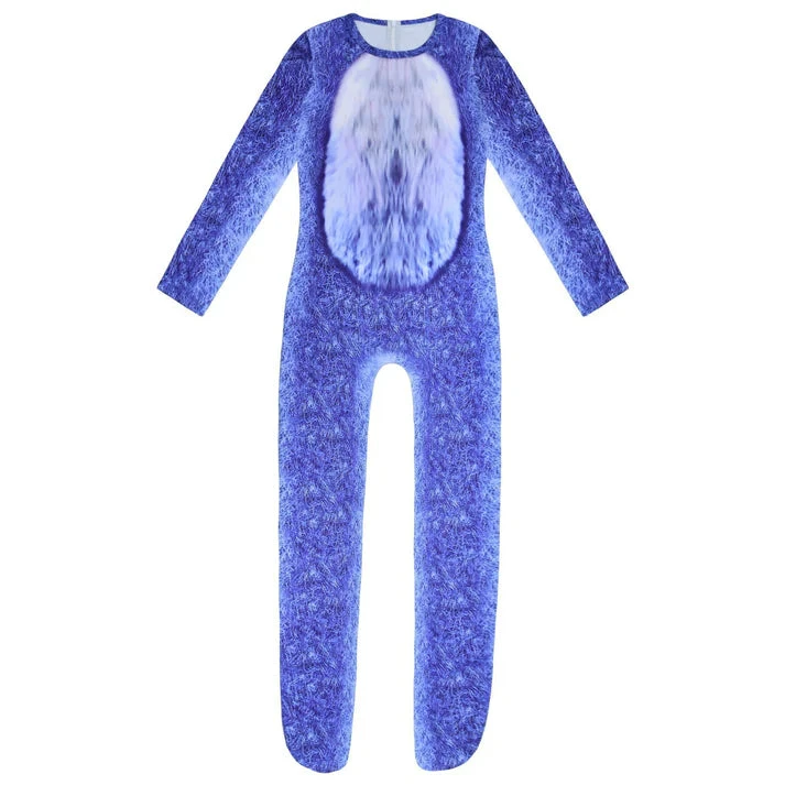Kids Alien Dog Costume Blue Experiment 626 Cute Jumpsuit Mask And Gloves For Halloween Carnival 3 Kids Alien Dog Costume Blue Experiment 626 Cute Jumpsuit Mask And Gloves For Halloween Carnival - Image 3