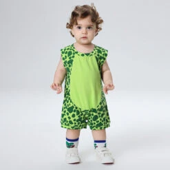 Toddler Dinosaur Costume Green Cute Baby Dino Romper For Daily Wear 9 Toddler Dinosaur Costume Green Cute Baby Dino Romper For Daily Wear -Children Toys Sale 1748690519891juc 1747992679418