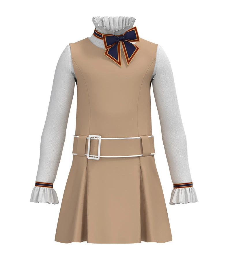 Adult Megan Costume AI Doll Cosplay Dress With Shirt Socks For Halloween Party 6 Adult Megan Costume AI Doll Cosplay Dress With Shirt Socks For Halloween Party - Image 6