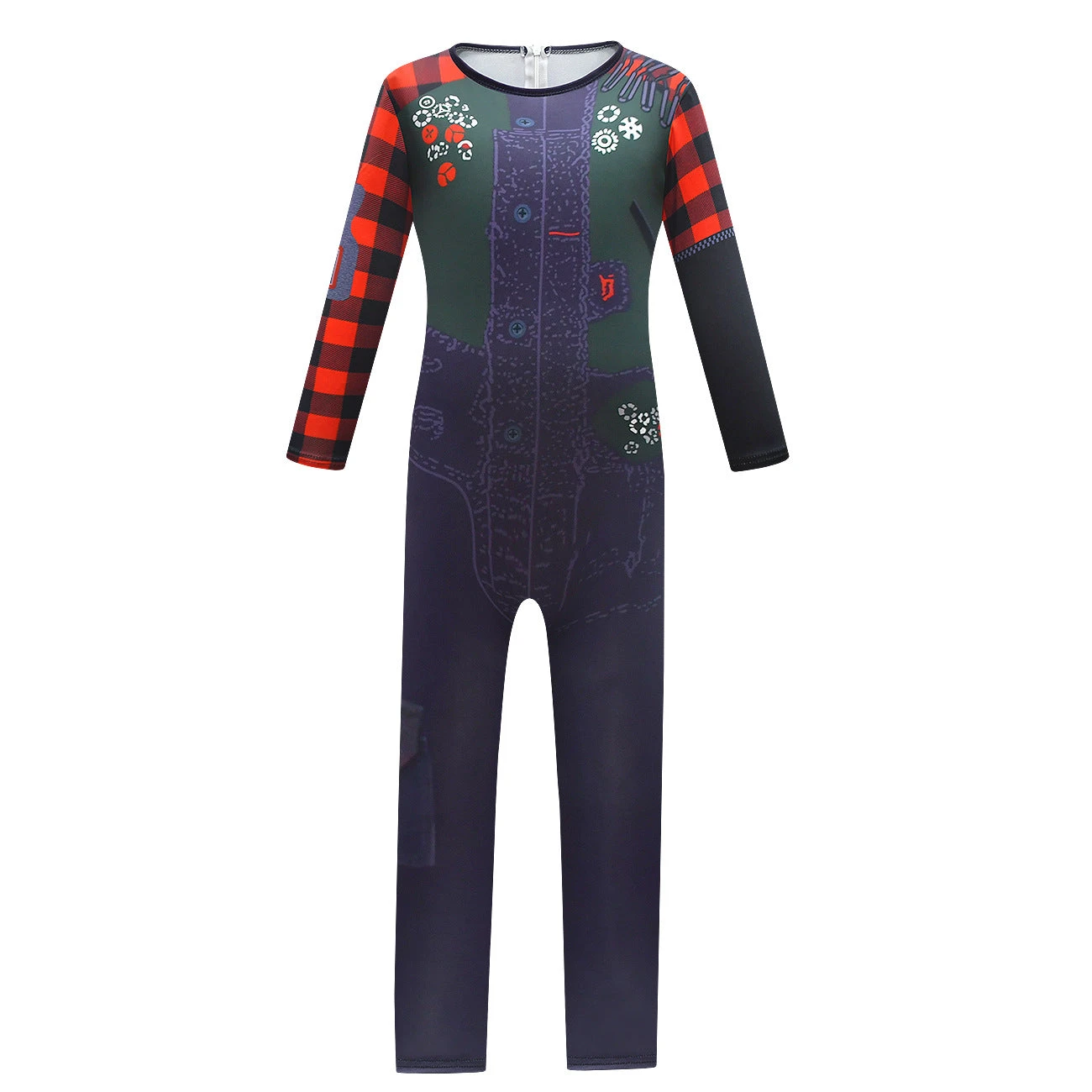 Kids Zombies Costume Zombie Boy Zed Jumpsuit Halloween Outfit For Cosplay Party 2 Kids Zombies Costume Zombie Boy Zed Jumpsuit Halloween Outfit For Cosplay Party - Image 2