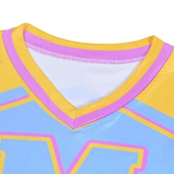 Kids Zombie Cheerleader Costume Yellow Halloween Fancy Dress For Girls -Children Toys Sale 1752232372925fxc 1751534532610