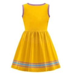 Girls Zombie Cheerleader Costume Yellow Addison Dress With Pom Poms For Halloween Carnival 14 Girls Zombie Cheerleader Costume Yellow Addison Dress With Pom Poms For Halloween Carnival -Children Toys Sale 1752664142575dwy 1751966302038