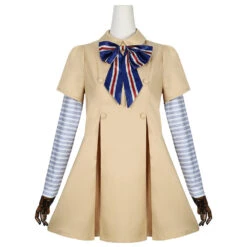 Megan Dress Kids Adults AI Robot Khaki Costume Shirt Dress And Bowknot Full Set For Halloween Carnival 9 Megan Dress Kids Adults AI Robot Khaki Costume Shirt Dress And Bowknot Full Set For Halloween Carnival -Children Toys Sale 1752837062360uiq 1752139222142