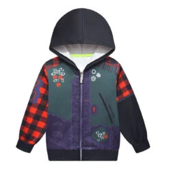 Kids Zombies Costume Zed Hooded Sweatshirt Zip Up Jacket For Halloween Carnival 8 Kids Zombies Costume Zed Hooded Sweatshirt Zip Up Jacket For Halloween Carnival -Children Toys Sale 1753343328369gep 1752645487937