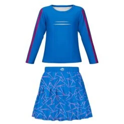 Kids Adults Zombies Outfit Addison Blue Shirt And Skirt 2pcs Suit For Dress Up Party -Children Toys Sale 1753352079297fct 1752654238942