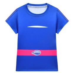 Girls Addison Costume Blue T-shirt And Shorts Causal Suit For Daily Wear -Children Toys Sale 1753352172292rwy 1752654331899