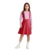 Game 3 Doll Costume Robot Girl Young-hee Pink Dress Red Light Green Light Outfit For Kids Adults