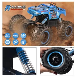 1/12 RC Monster Truck 4WD Remote Control Truck Off Road Rock Crawlers All Terrain Climbing Car -Children Toys Sale 1 12 RC Truck 3