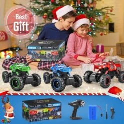 1/12 RC Monster Truck 4WD Remote Control Truck Off Road Rock Crawlers All Terrain Climbing Car -Children Toys Sale 1 12 RC Truck 8