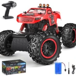 1/12 RC Monster Truck 4WD Remote Control Truck Off Road Rock Crawlers All Terrain Climbing Car -Children Toys Sale 1 12 RC Truck 9