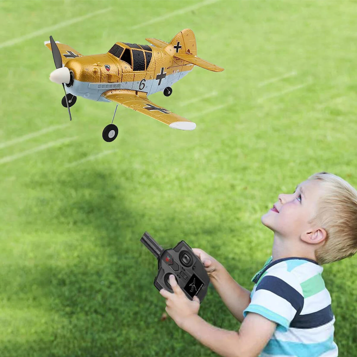 RC Airplane 2.4GHz 4CH Fighter Remote Control Planes 6G/3G Mode RC Plane 7 RC Airplane 2.4GHz 4CH Fighter Remote Control Planes 6G/3G Mode RC Plane - Image 7