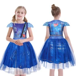 Girls Evie Costume Princess Birthday Party Tulle Dress Cosplay Fancy Outfit 23 Girls Evie Costume Princess Birthday Party Tulle Dress Cosplay Fancy Outfit -Children Toys Sale 20240905095951