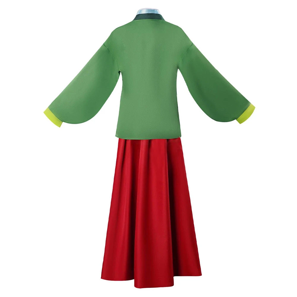 Adult The Apothecary Diaries Maomao Costume Tops Skirt And Accessories Full Set 6 Adult The Apothecary Diaries Maomao Costume Tops Skirt And Accessories Full Set - Image 6