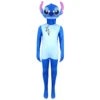 Kids Experiment 626 Costume Blue Alien Cute Jumpsuit And Helmet Set For Cosplay