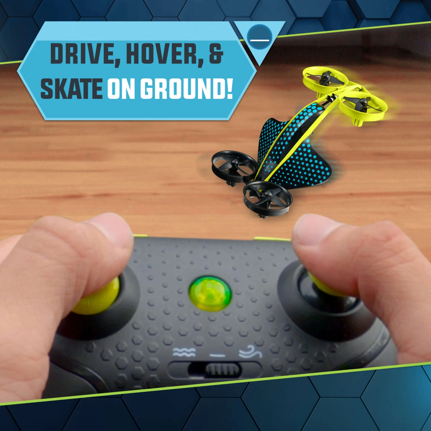 Hybrid Stunt Drone 3-in-1 Air To Water Quadcopter Remote Control Flying Toy/Diving Boat/Racing Car For Kids 4 Hybrid Stunt Drone 3-in-1 Air To Water Quadcopter Remote Control Flying Toy/Diving Boat/Racing Car For Kids - Image 4