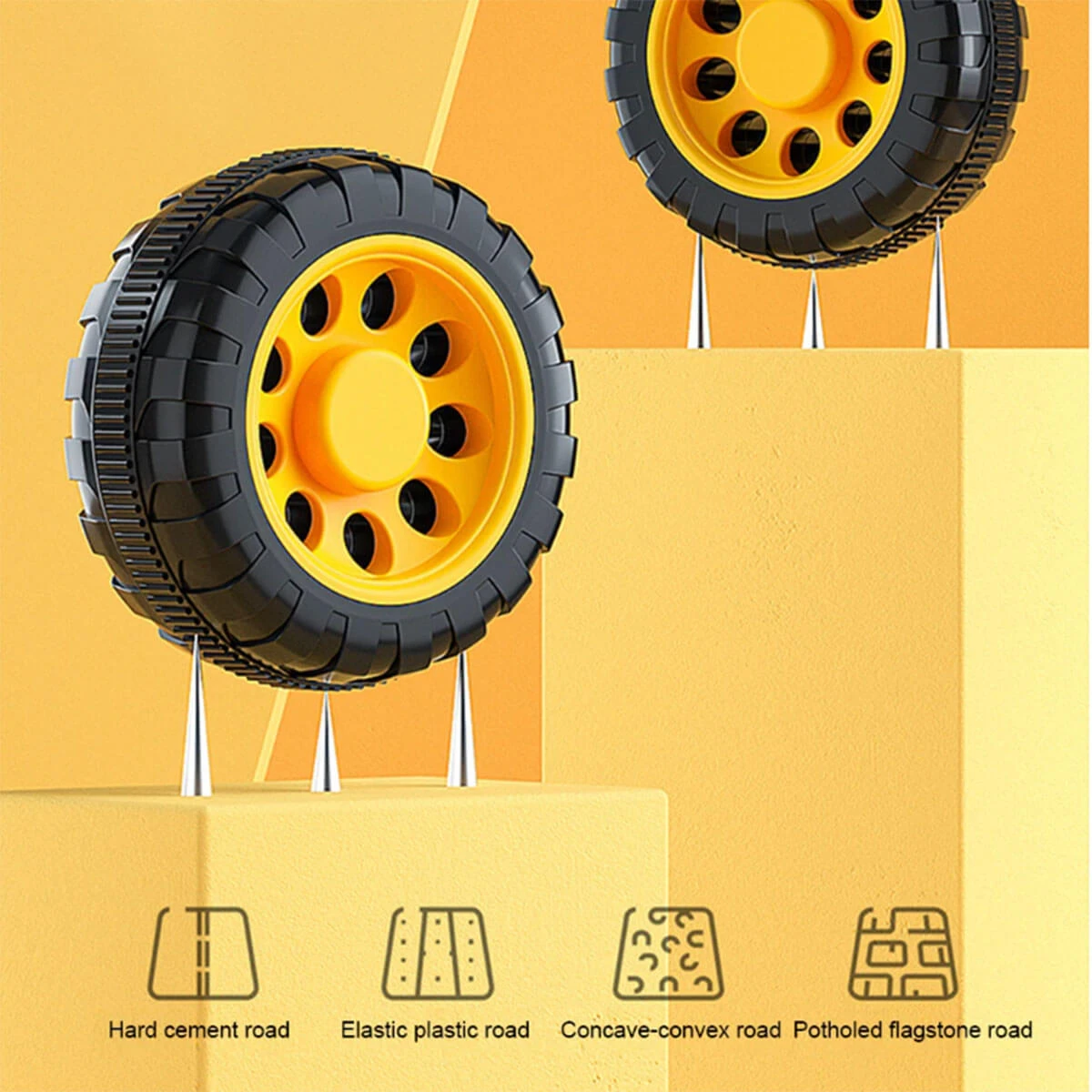 3-in-1 Kids Ride On Excavator Outdoor Indoor Ride-On Car With Front Loader Digger & Light Music 7 3-in-1 Kids Ride On Excavator Outdoor Indoor Ride-On Car With Front Loader Digger & Light Music - Image 7