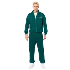 Game 2 Players Tracksuit Costume Adult 2PCS Green Jacket And Pants -Children Toys Sale 333 ce07c69c c0f0 46c0 932d 1fb45c0e383b