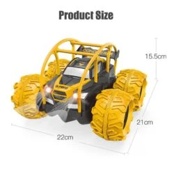 4WD Amphibious RC Off-Road 360° Flip And Spin Anti-Collision Stunt Dump Truck Racing Car -Children Toys Sale 360DegreeSpinsOffRoadWaterproofRacingCar 11