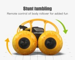 4WD Amphibious RC Off-Road 360° Flip And Spin Anti-Collision Stunt Dump Truck Racing Car -Children Toys Sale 360DegreeSpinsOffRoadWaterproofRacingCar 7
