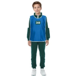 Kids The Final Game Costume Player 456 Green Tracksuit With Vest Full Set For Cosplay -Children Toys Sale 388 4e166856 f312 4c98 a8f7 3c9594358bd0