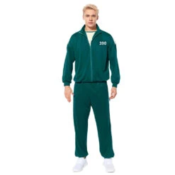 Game 2 Players Tracksuit Costume Adult 2PCS Green Jacket And Pants -Children Toys Sale 390 760d8b59 bf4e 480b bb5e ddf318bdd3f1