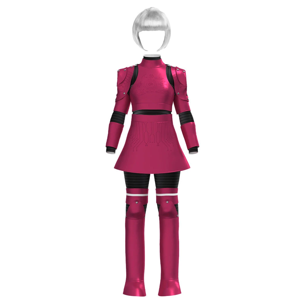 Kids Megan Costume Upgrade Killer Robot Battle Suit And Wig For Cosplay 1 Kids Megan Costume Upgrade Killer Robot Battle Suit And Wig For Cosplay