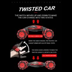 2.4G 4WD RC Watch Gesture Induction Off-Road Deformation 360° Rotation Car Twist Stunt Vehicle -Children Toys Sale 3 9173f32f 80ad 47b3 92ac be2e1b4a1d53