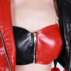 Adults Joker Harley Costume 2024 ISEKAI Sexy Outfit Black And Red Jacket Shorts Accessories Full Set -Children Toys Sale 3 b523cf1e c235 4c62 9f20 d53c7d4aff48