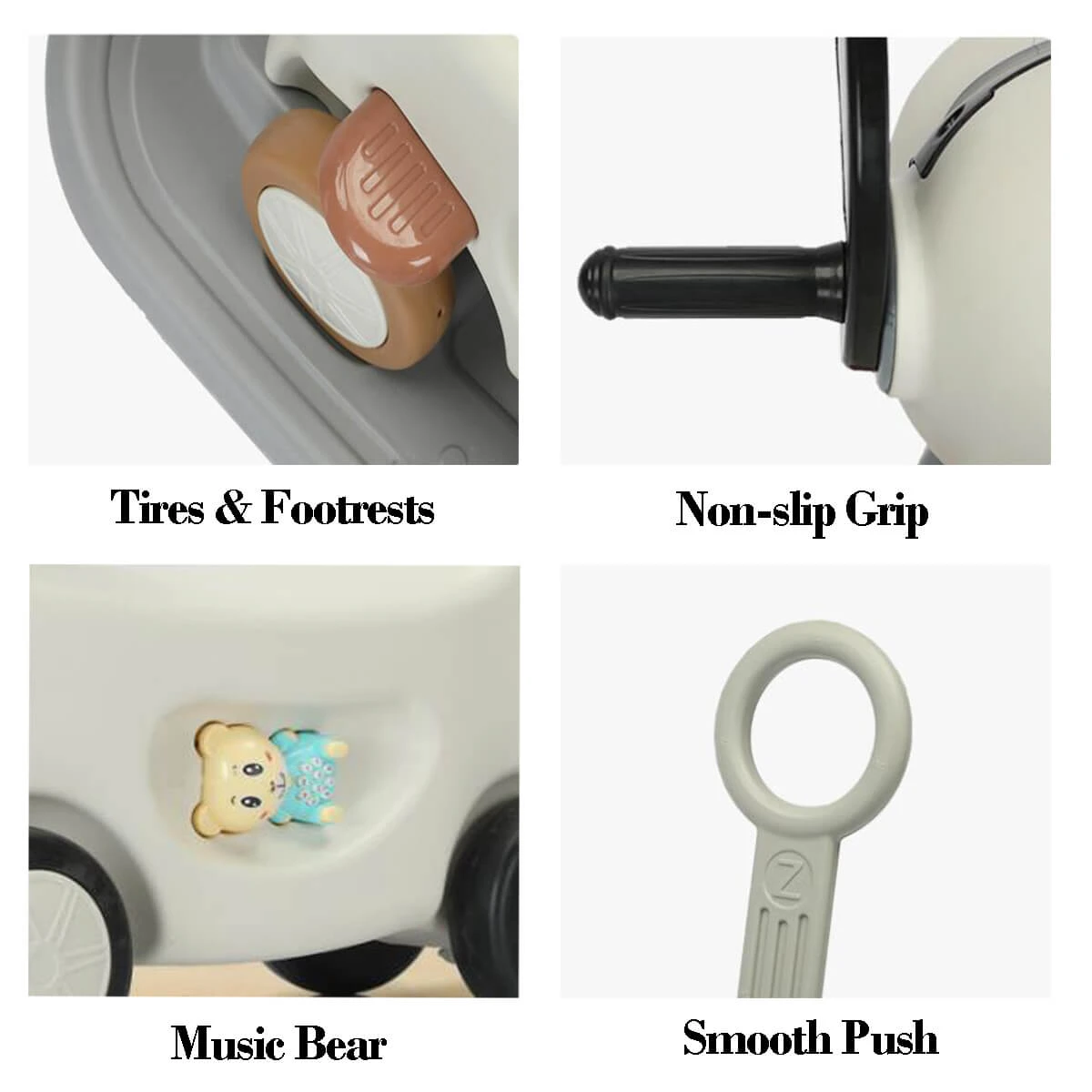 4-in-1 Rocking Horse Baby Dog Push Car With Detachable Balance Board 10 4-in-1 Rocking Horse Baby Dog Push Car With Detachable Balance Board - Image 10