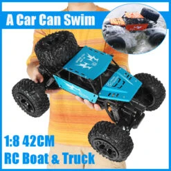 Big Amphibious RC Truck 1/8 Scale Waterproof Remote Control Car 4WD Off-road Truck IP66 Water Monster Vehicle 17 Big Amphibious RC Truck 1/8 Scale Waterproof Remote Control Car 4WD Off-road Truck IP66 Water Monster Vehicle -Children Toys Sale 45e3f0d0 f5a8 4072 b96d 472cb28f6f5b 16025151