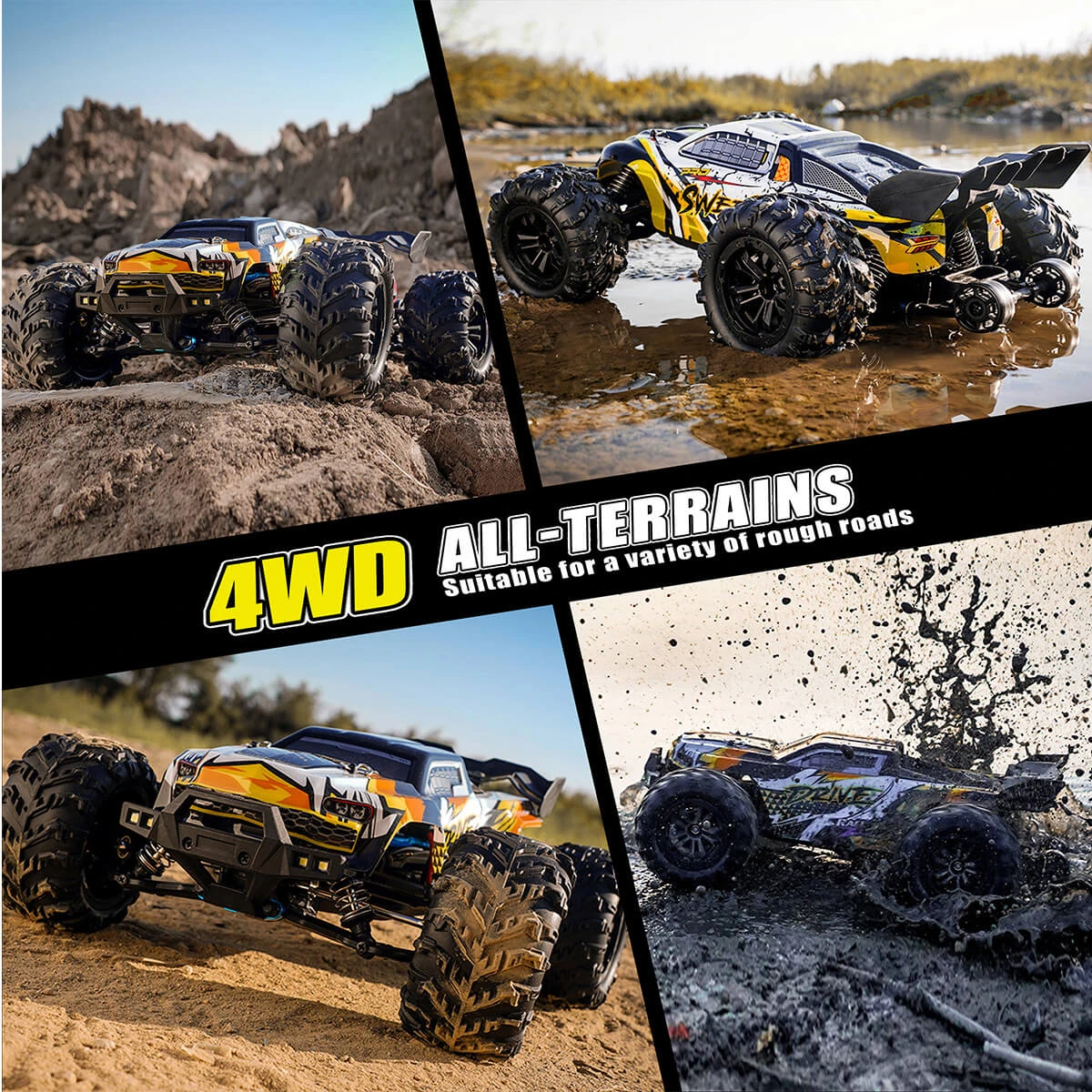 High Speed Brushless RC Racing Car 1/14 Fast RTR Off-Road Truck Electric Powered Remote Control Car 13 High Speed Brushless RC Racing Car 1/14 Fast RTR Off-Road Truck Electric Powered Remote Control Car - Image 13