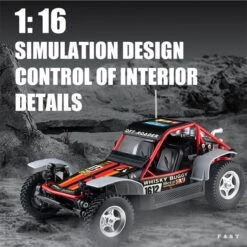 1/16 Simulation RC Car 4WD High Speed Off-Road Vehicle Special Assault Vehicles -Children Toys Sale 4WD RC Car 5