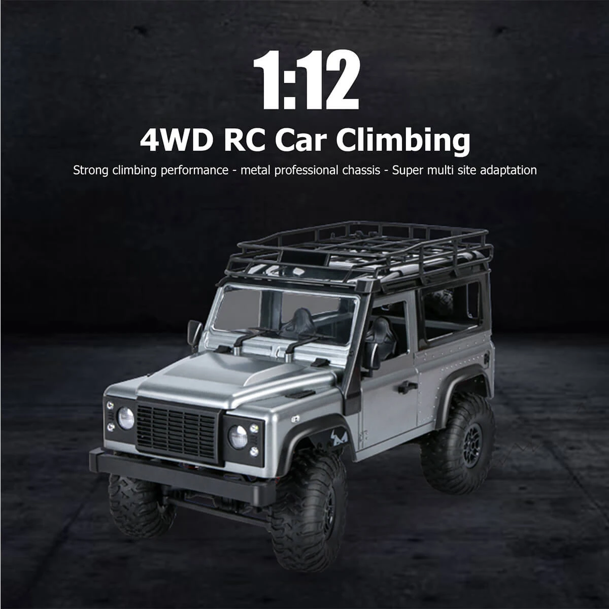 1:12 Remote Control Car 2.4G 4WD RC Truck Off-Road Climbing Car 9 1:12 Remote Control Car 2.4G 4WD RC Truck Off-Road Climbing Car - Image 9