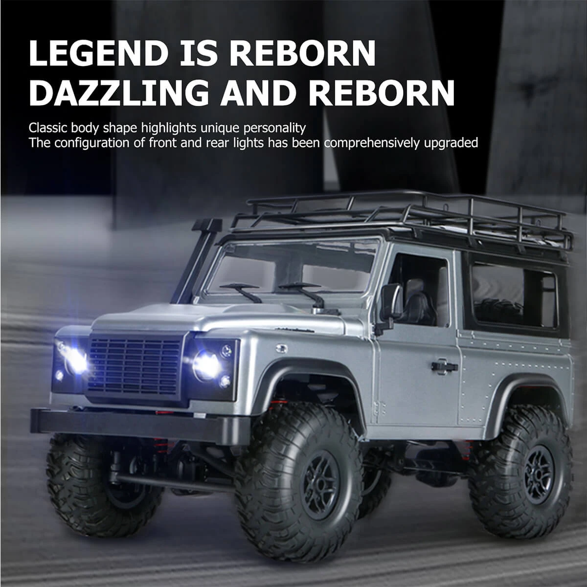 1:12 Remote Control Car 2.4G 4WD RC Truck Off-Road Climbing Car 2 1:12 Remote Control Car 2.4G 4WD RC Truck Off-Road Climbing Car - Image 2