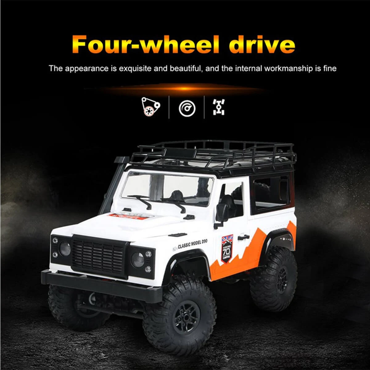 1:12 Remote Control Car 2.4G 4WD RC Truck Off-Road Climbing Car 7 1:12 Remote Control Car 2.4G 4WD RC Truck Off-Road Climbing Car - Image 7